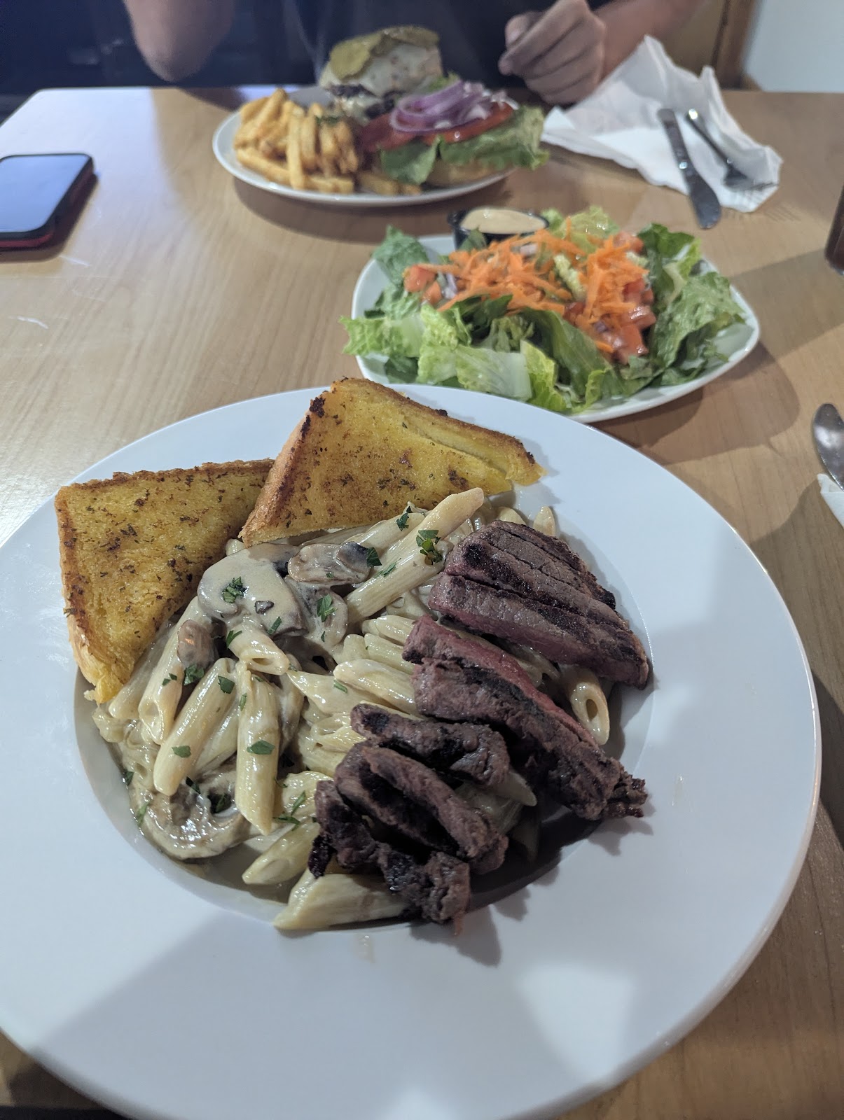 rest. Cafe & Bar — fresh dishes beautifully plated